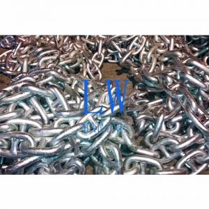 Galvanized anchor chain