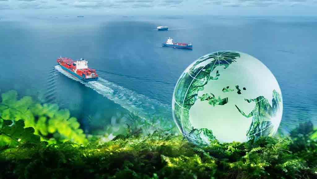 Ship's Green Power from Wet Waste