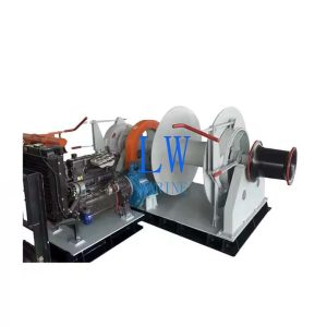 100KN Diesel Engine Winch