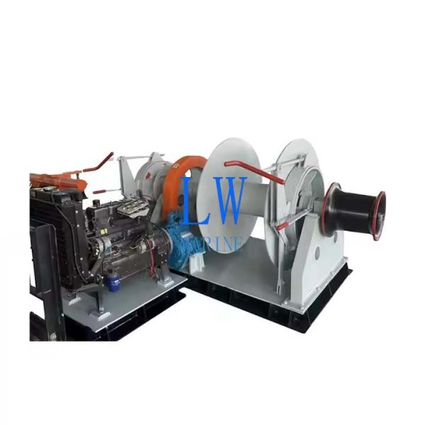 100KN Diesel Engine Winch