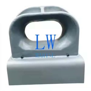 Deck Mounted Chock with Foundation