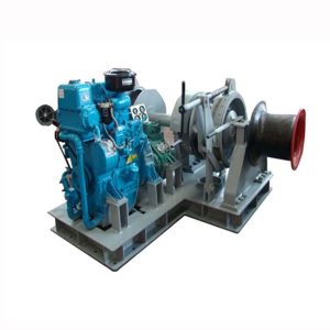 Diesel Engine Double Gypsy Windlass