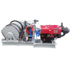 Diesel Engine Single Drum Winch