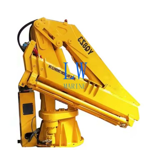 Marine Telescopic Knuckle Boom Crane