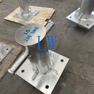 Ship Single Cross Bollards