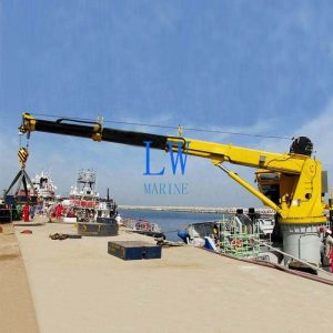 Ship Telescopic Boom Crane