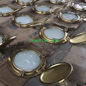 Fixed Brass Side Scuttle