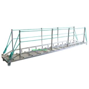 Flat Aluminum Wharf Ladder