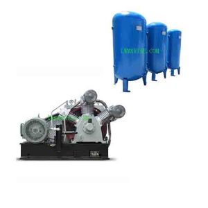 Marine Air Compressor and Receiver System