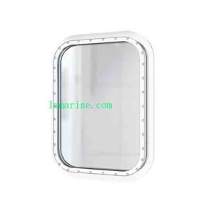 Marine Brass Rectangular Windows