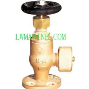 Marine Bronze Angle Hose Valve JIS F7334B