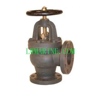 Marine Cast Iron Angle Valve JIS F7308