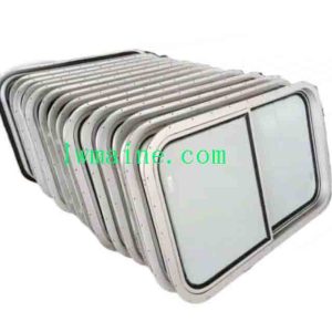 Marine Double Leaf Sliding Windows
