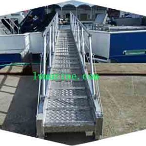 Wharf Ladder with Handrail