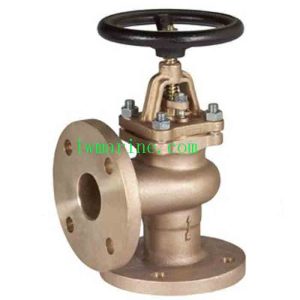 DIN Bronze Angle Globe Valve