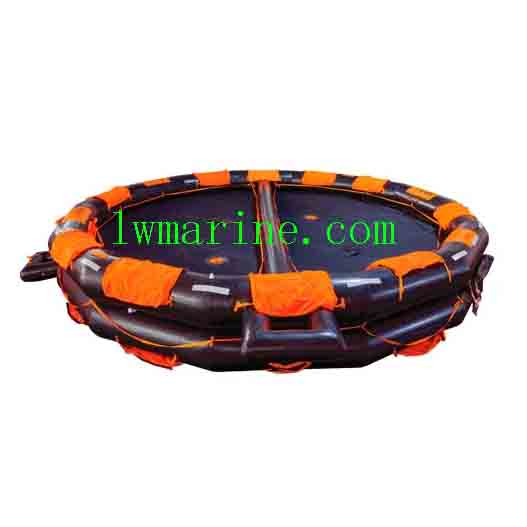 Open Reversible Inflatable Liferaft