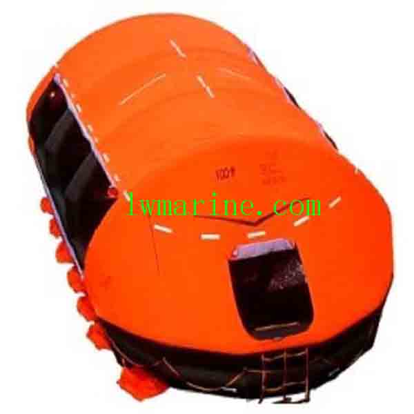 self righting inflatable liferaft