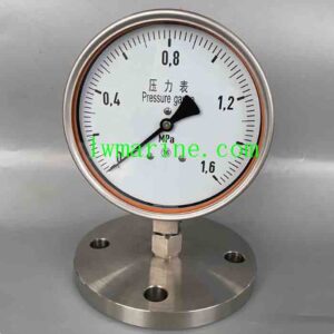 Marine Aluminum Pressure Gauge