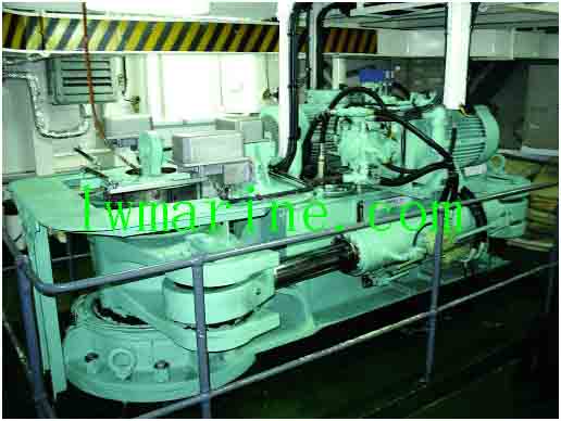 Steering gear room Steering gear room