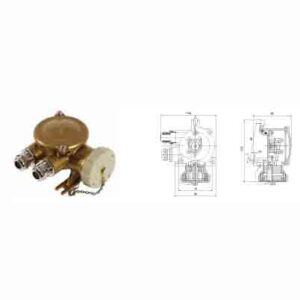 10A Marine Brass Socket