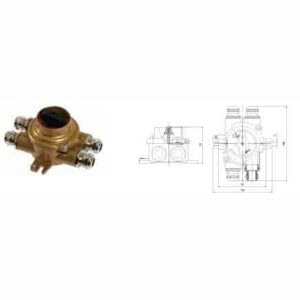 10A Marine Brass Switch