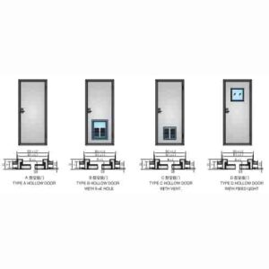 ALUMINIUM HOLLOW CABIN DOOR