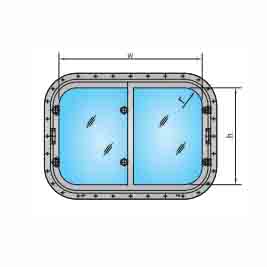 ALUMINIUM SLIDING WINDOW