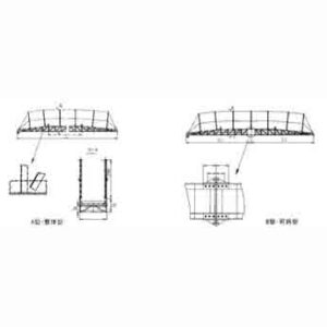 Aluminum Alloy Wharf Ladder