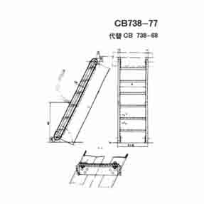 Aluminum Inclined Ladder