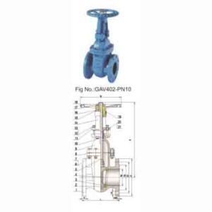 BS5150 PN10 OS&Y CAST IRON GATE VALVE