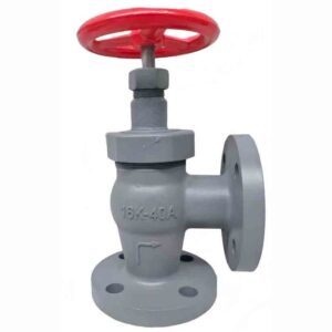 Ductile Iron 16K Right Angle Globe Stop Check Valve