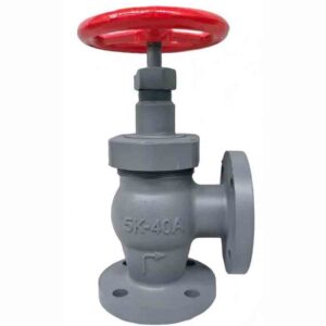 Ductile Iron 5K Right Angle Globe Stop Check Valve