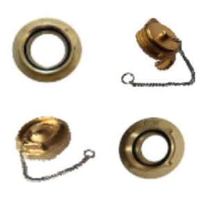 Internal thread coupling separate blind cover with chain