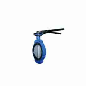 JIS standard Lever Semi - Lug butterfly valve
