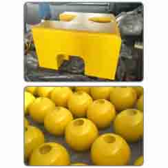 MACHINABLE DEEP SEA BUOYANCY MATERIAL