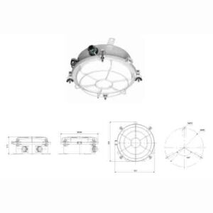MARINE LED CIRCULAR PENDANT LIGHT