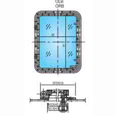 MARINE ORDINARY RECTANGULAR WINDOW