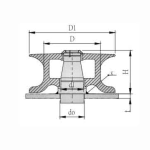 MARINE ROLLER FOR FAIRLEAD
