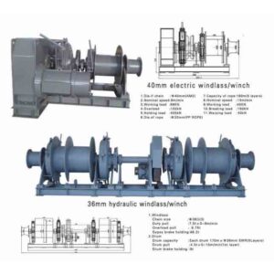 MOORING WINCH & SYSTEM
