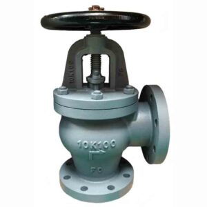 Marine Cast Iron 10K Angle Right Angle top Valve