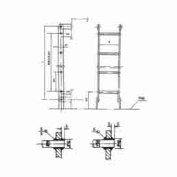 Marine Steel Vertical Ladder