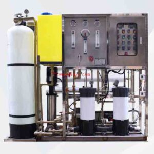 Marine sea water desalting plant