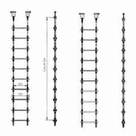 Mount Ship Rope Ladder