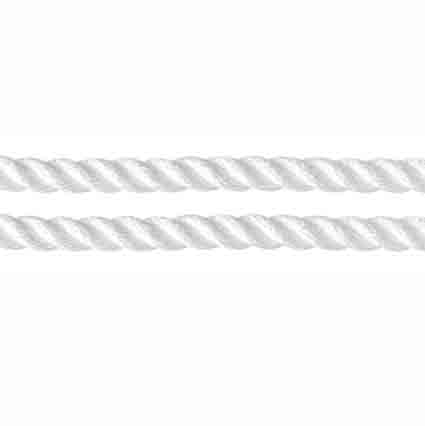 POLYPROPYLENE FILAMENT MULTIFILAMENT THREE STRAND ROPE