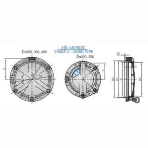 SIDE SCUTTLES FOR SHIPS