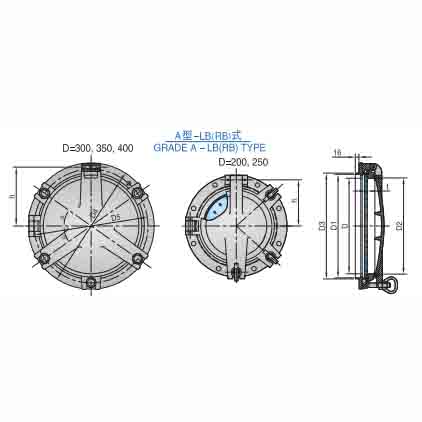 SIDE SCUTTLES FOR SHIPS