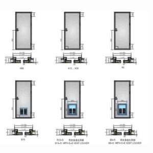 SINGLE LEAF FIREPROOF DOOR