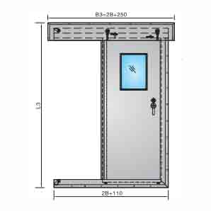 SLIDING DOOR FOR WHEELHOUSE