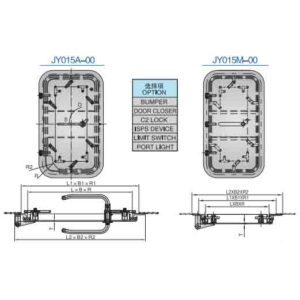STEEL QUICK ACTION WEATHERTIGHT DOOR