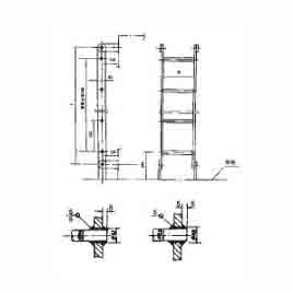 Ship Steel Vertical Ladder